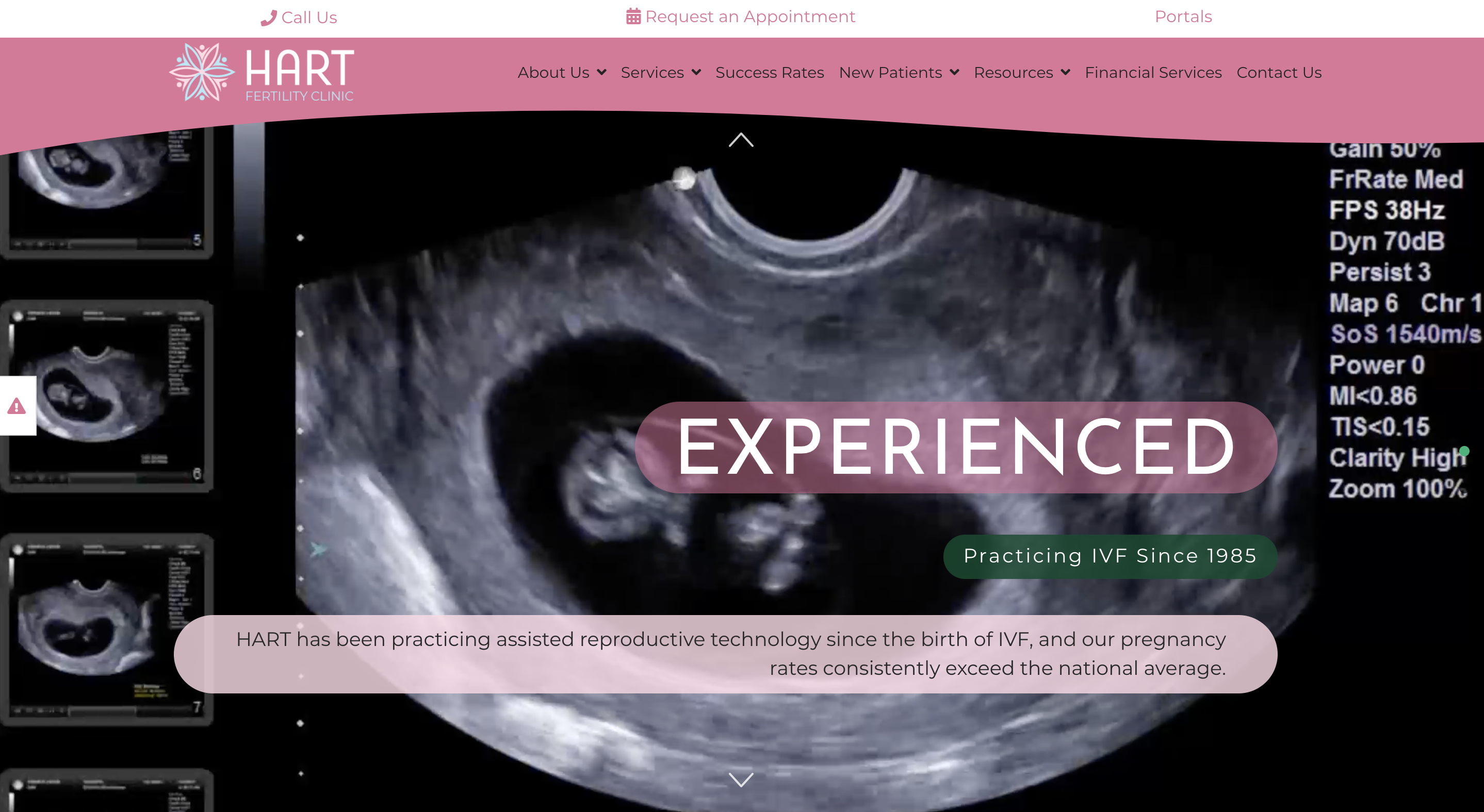 HART North Houston Fertility Clinic homepage slide 2