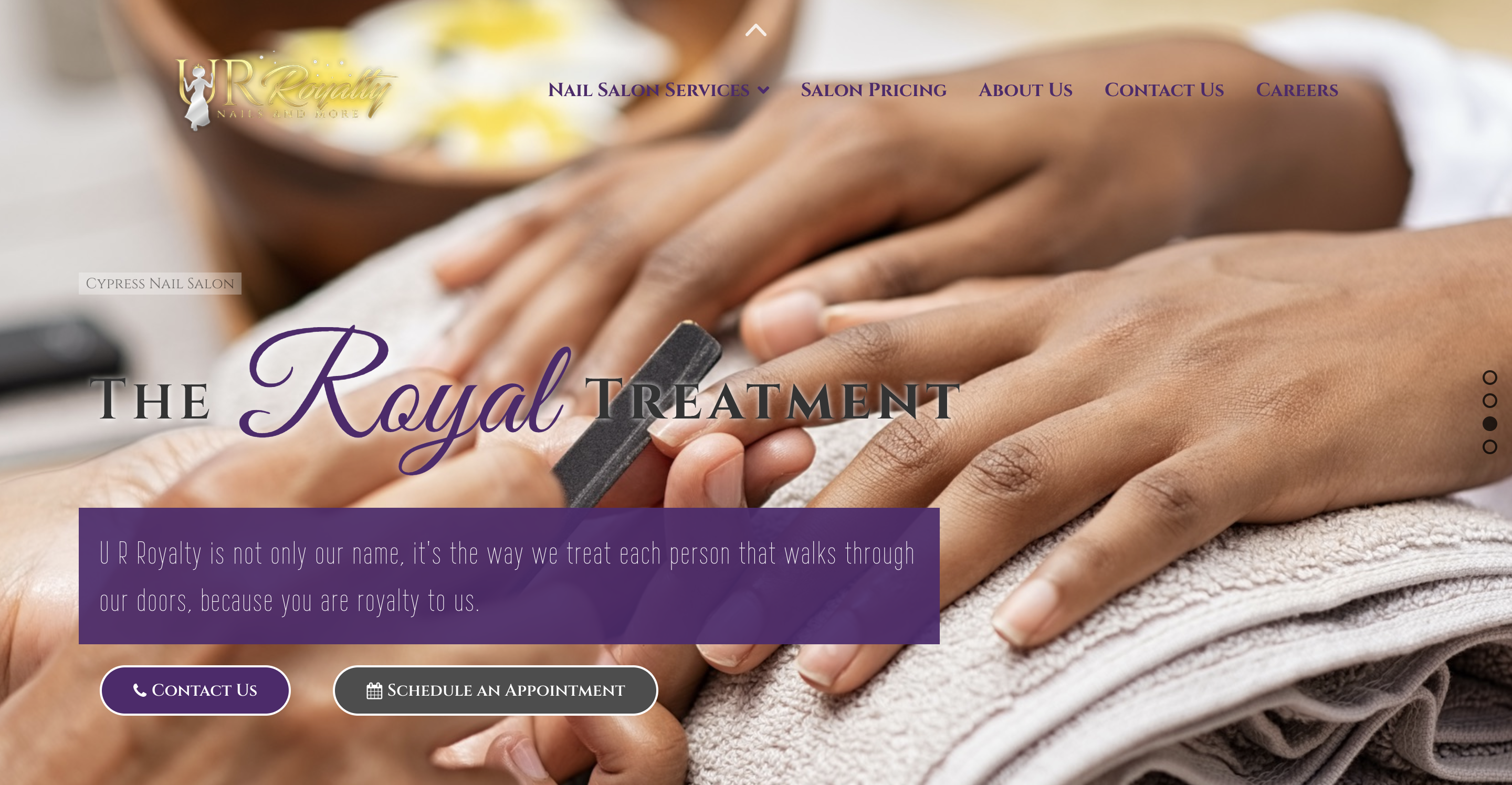 U R Royalty Cypress, Texas Nail Salon Homepage Slide 3