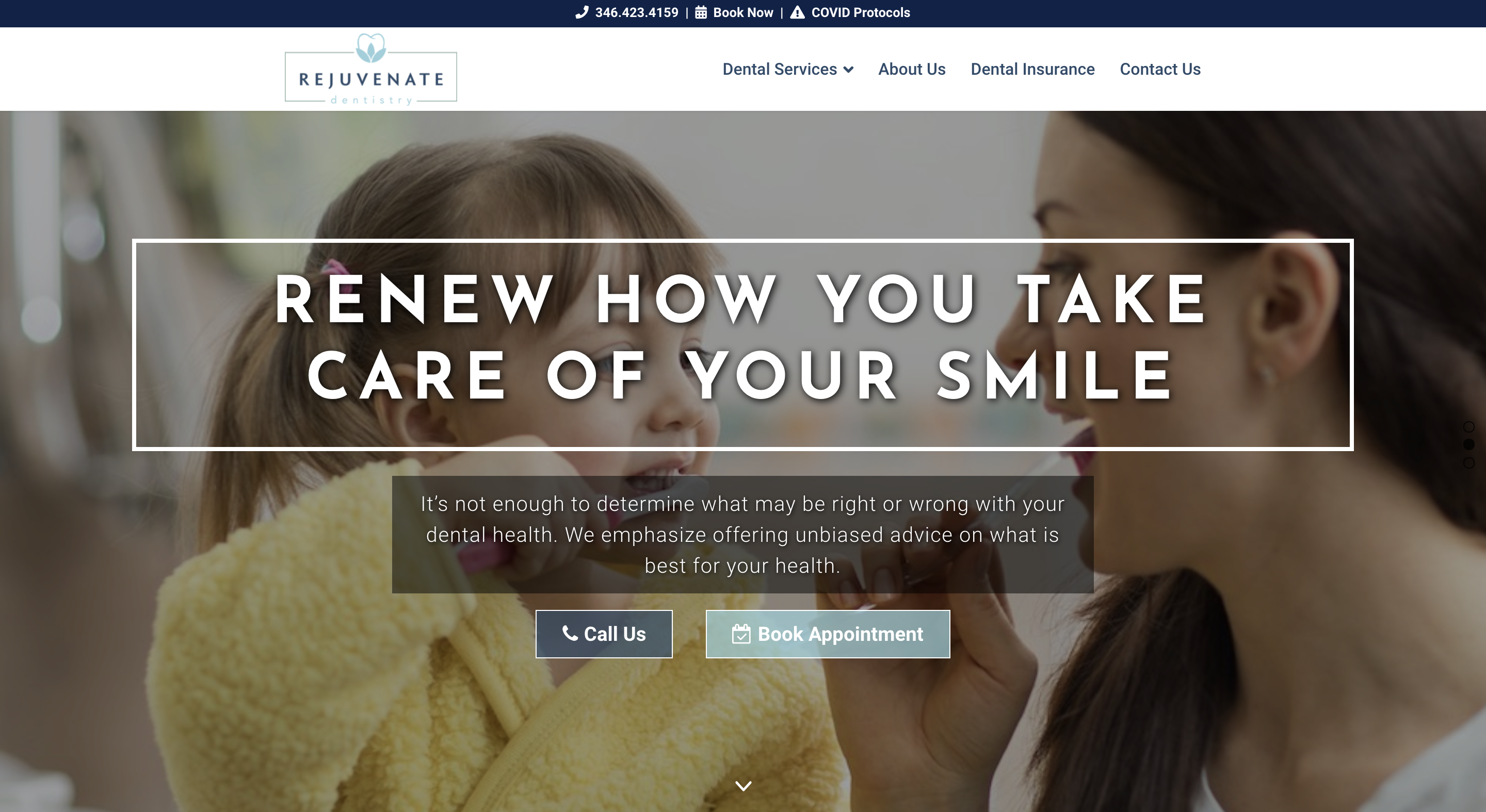 Rejuvenate Dentistry Homepage Slide 2
