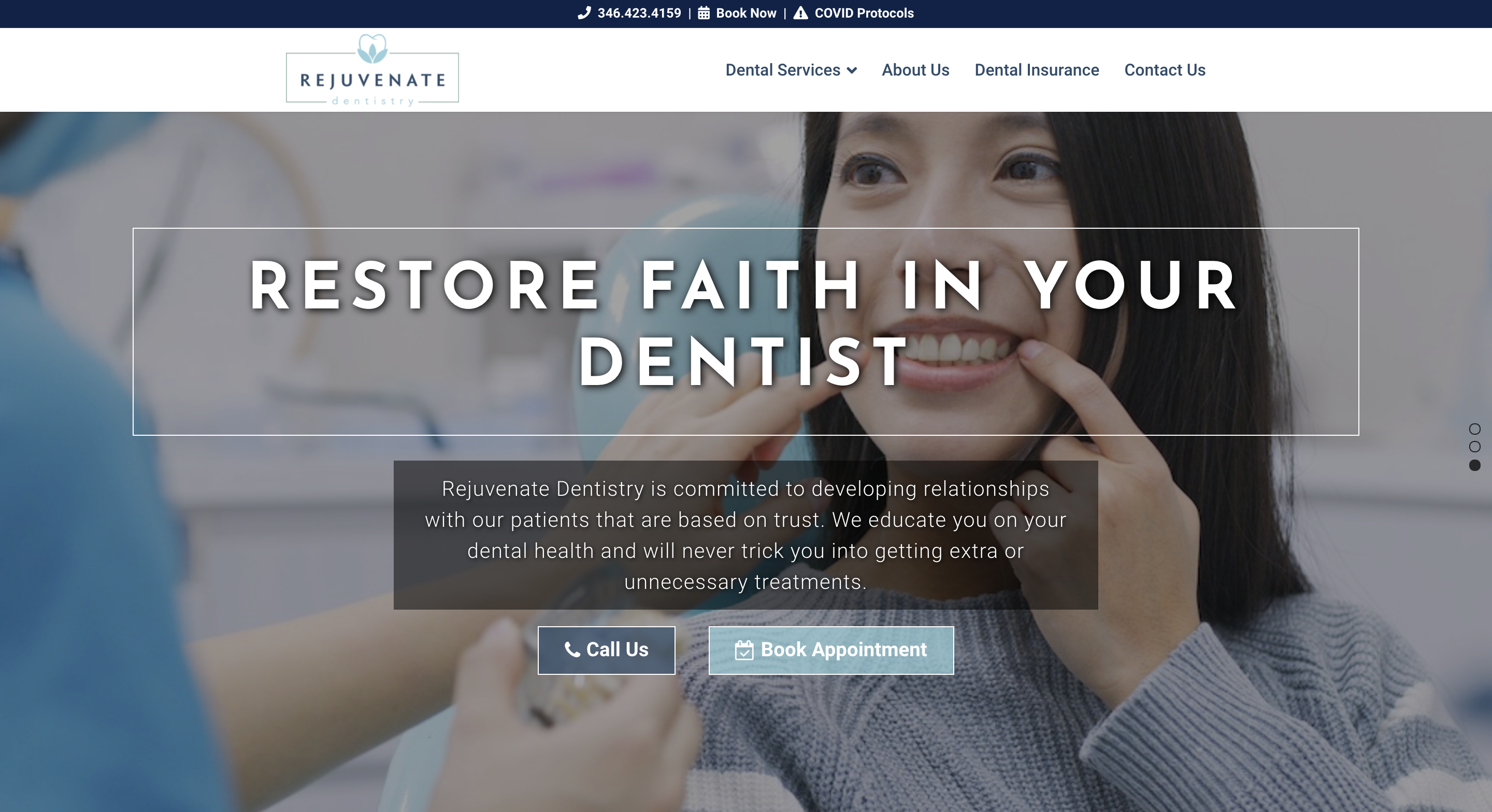 Rejuvenate Dentistry Homepage Slide 3