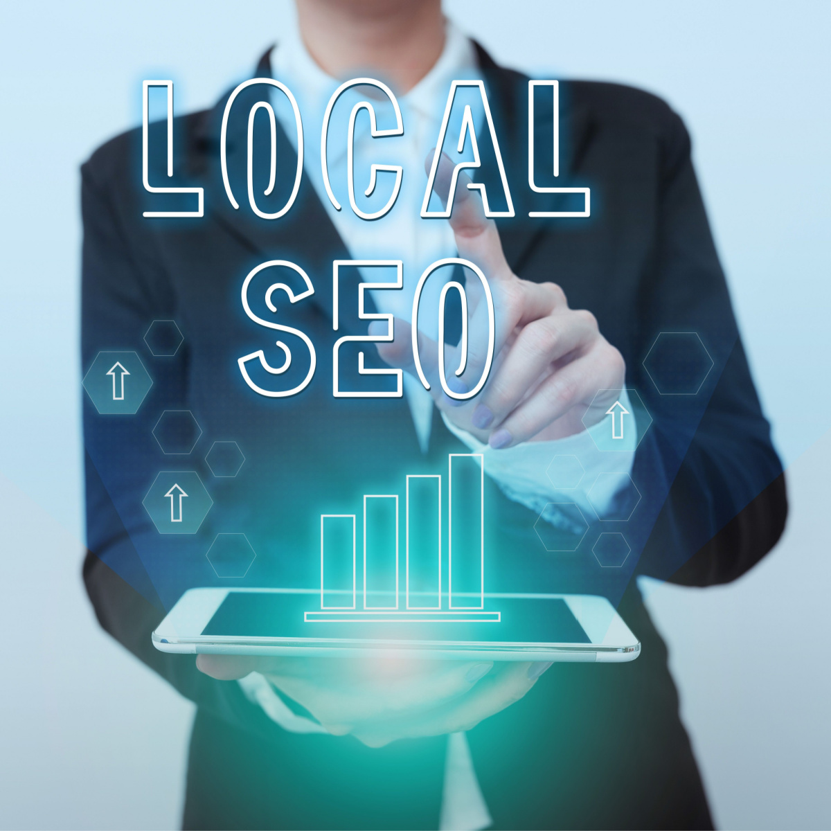 Houston digital marketing strategist formulates a business’s local SEO strategy.