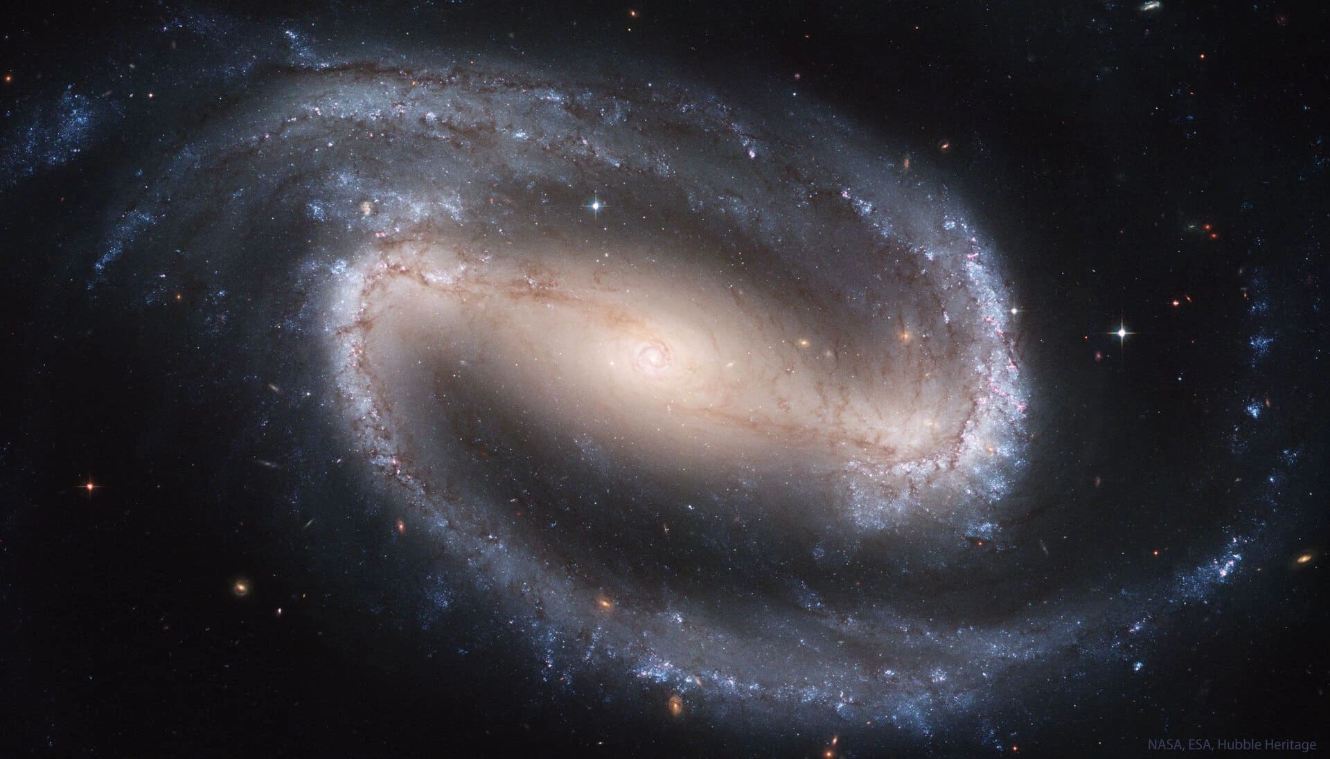 A high-resolution Hubble Space Telescope image of the barred spiral galaxy NGC 1300, representing Phase IV: Interstellar and infinite business growth.