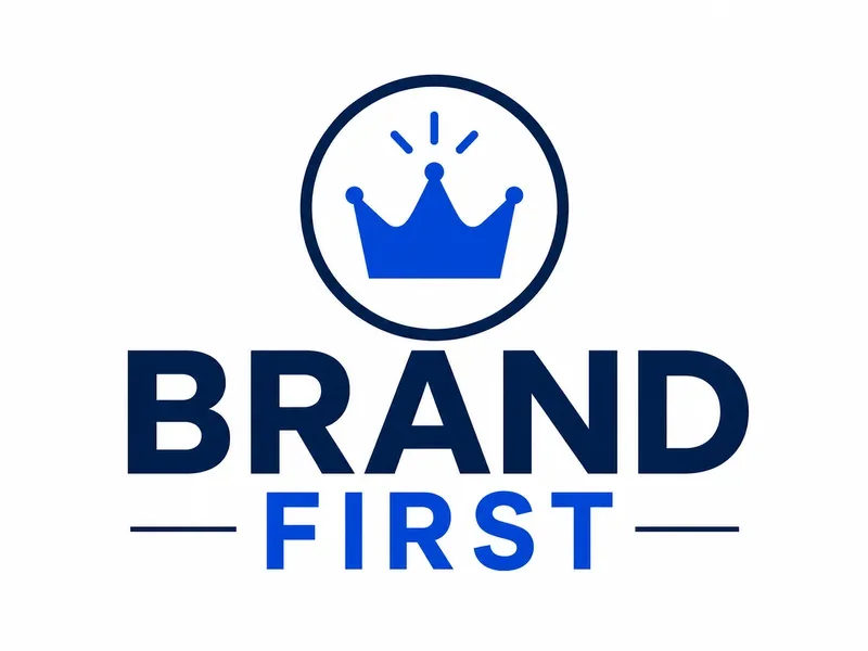 Brand First badge with a crown icon