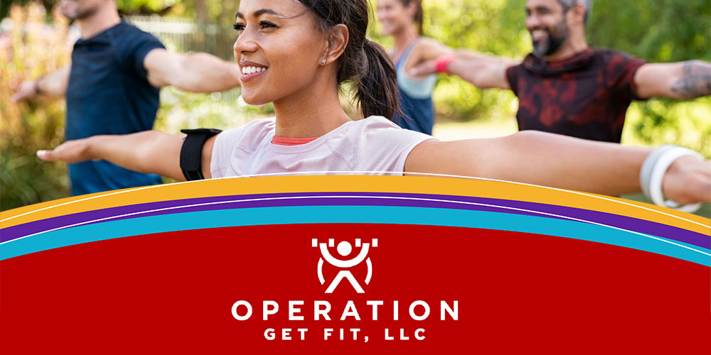 Operation Get Fit Webpage Hero Section made by INFINI Marketing