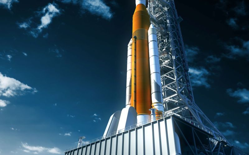 Phase I: IGNITE of your Houston marketing strategy symbolized by rocket on launch pad.