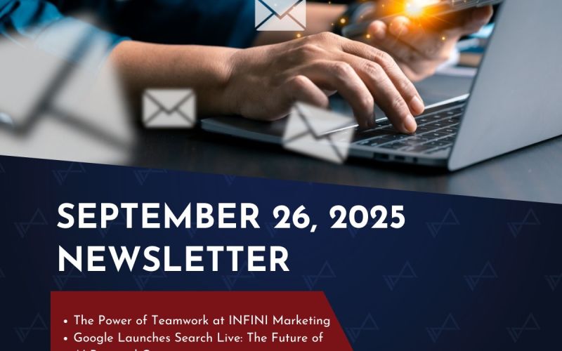 INFINI Newsletter | September 19, 2025