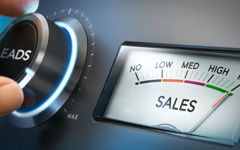 Graphic illustrating how our Houston marketing agency can maximize leads and sales