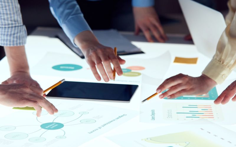 An Austin marketing agency at work