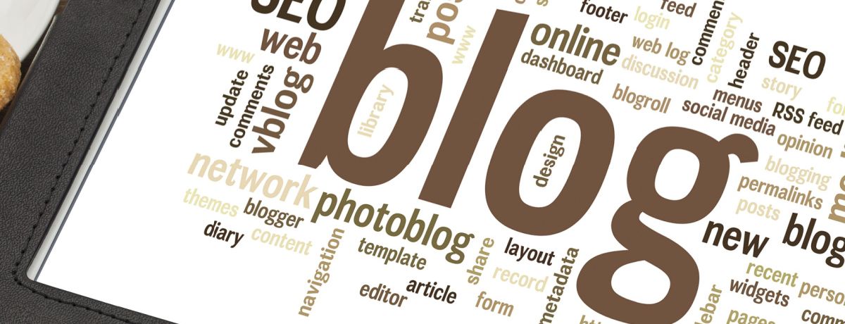 A graphic on blogging