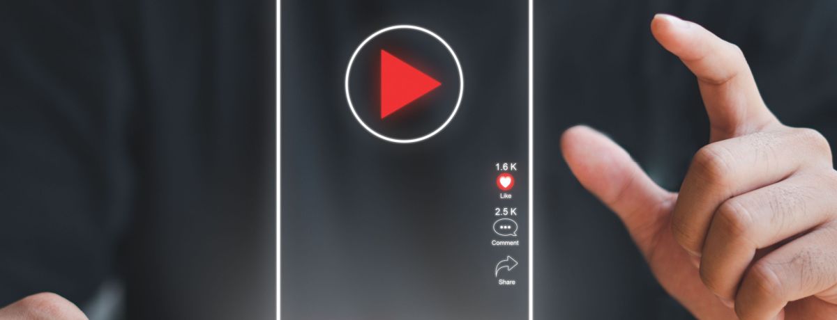 A graphic of video marketing