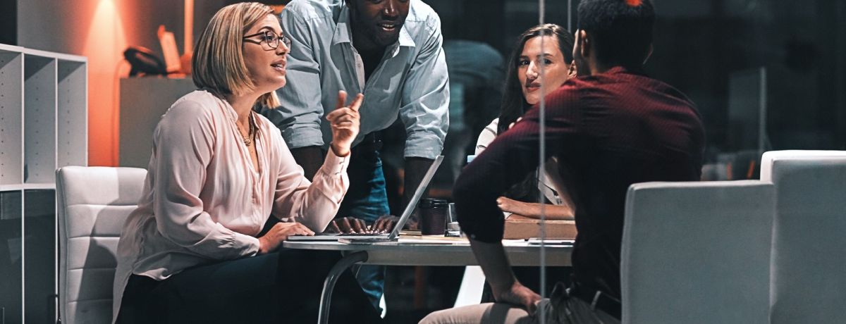 A Houston marketing agency at work