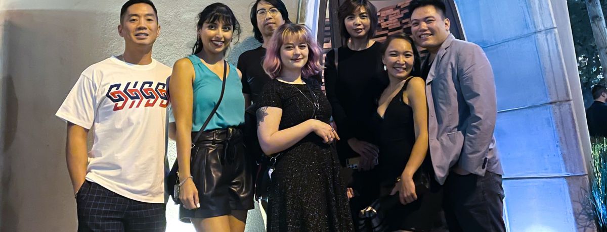 Houston marketing firm INFINI Marketing at team dinner 2022