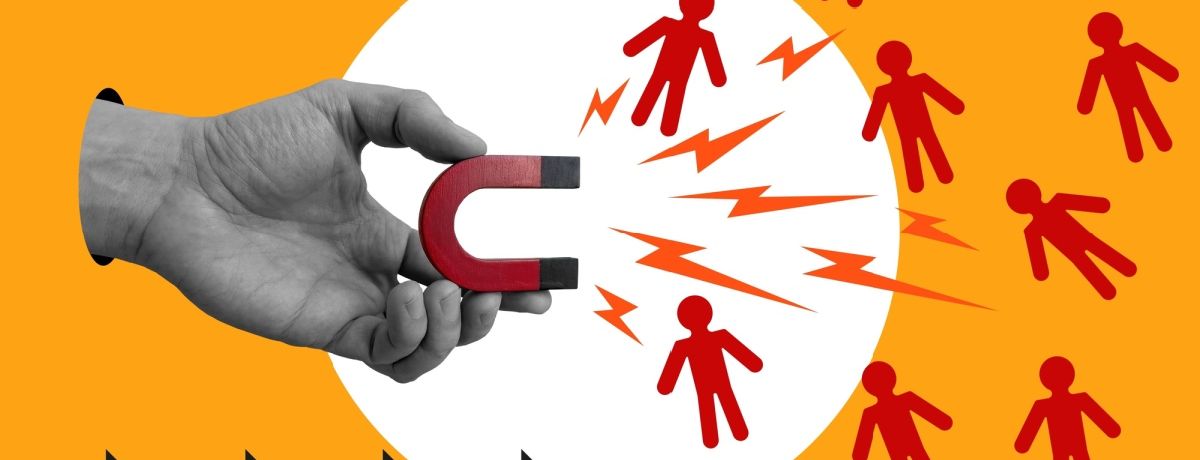 A graphic on attracting customers