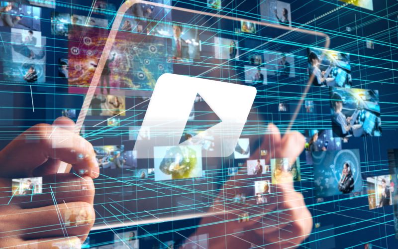 Houston web designer integrates videos to his project.