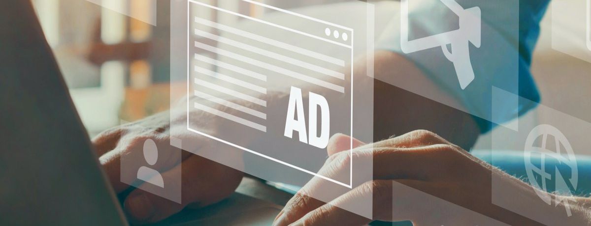 web user seeing Google Ads while browsing