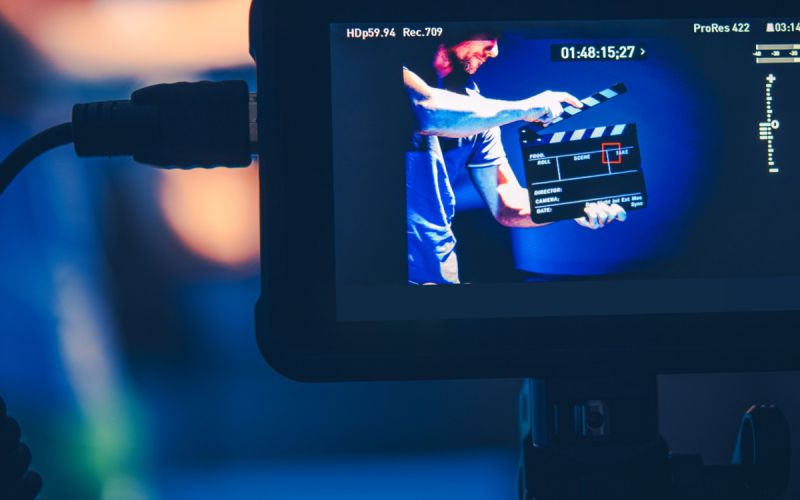 Videography being used to create content for use in a business's Houston marketing strategy.