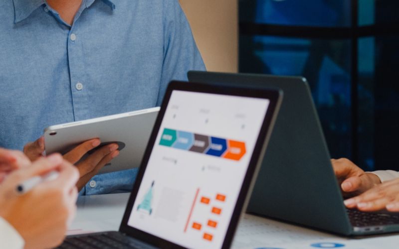 A Houston marketing agency at work