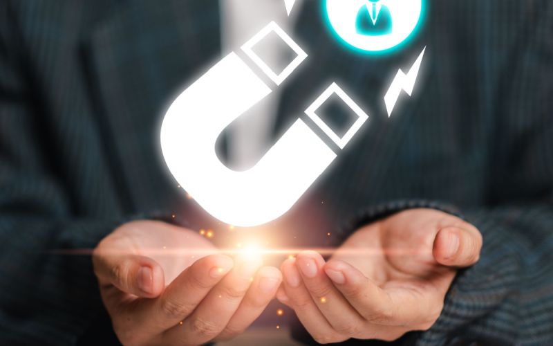 A graphic on lead generation for Houston web design