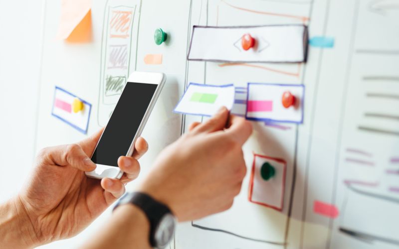 Houston website designers accounts for mobile phone users in their design.